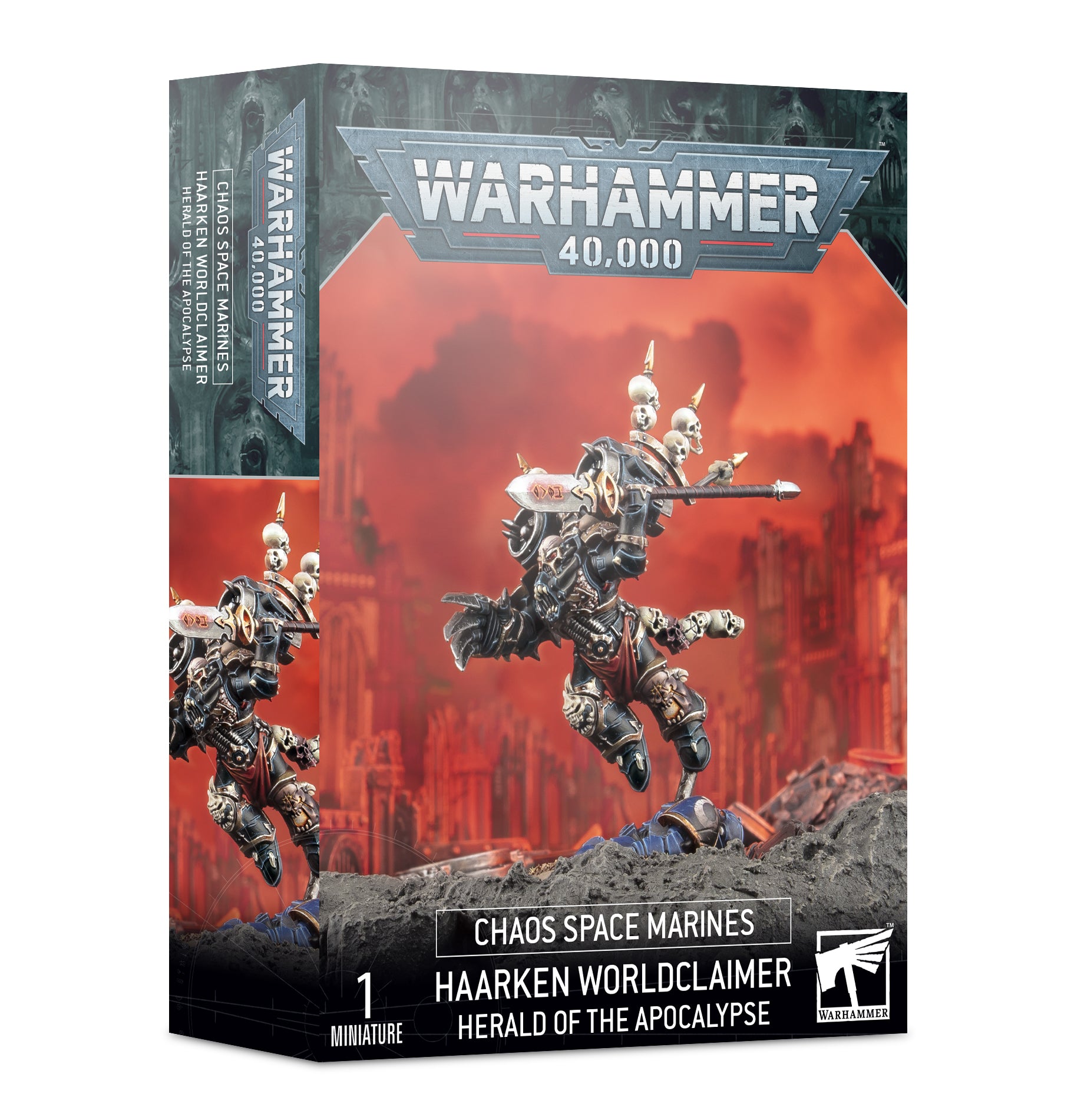 Chaos Space Marine Haarken WorldClaimer Herald of the Apocalypse